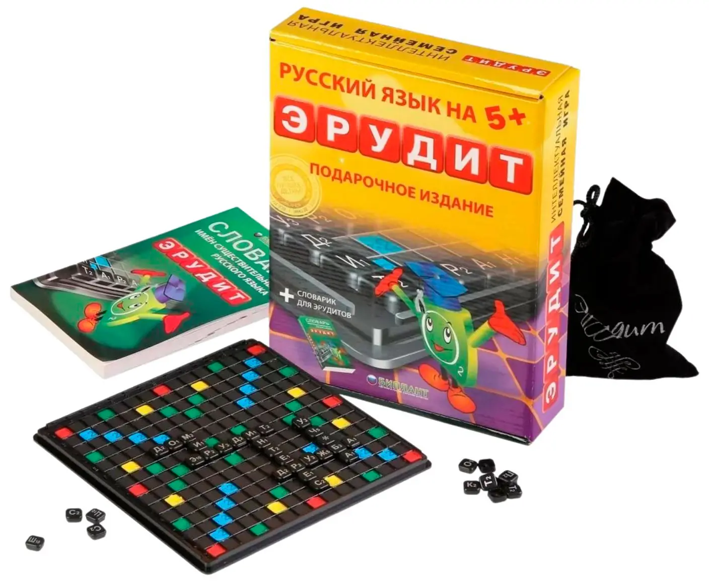 Настольная игра Биплант 10008 Эрудит подарочный набор