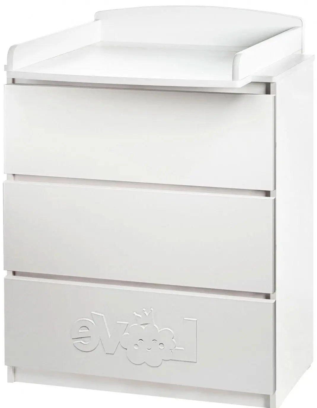 Комод пеленальный Принц Островок уюта, белый