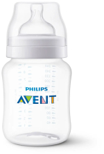 Philips AVENT Бутылочка полипропиленовая Anti-colic SCF813/17, 260 мл с 1 мес.