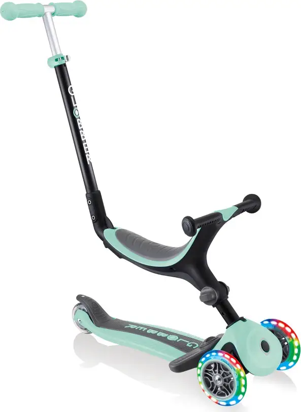 Самокат Globber GO UP FOLDABLE LIGHTS (2022) мятный