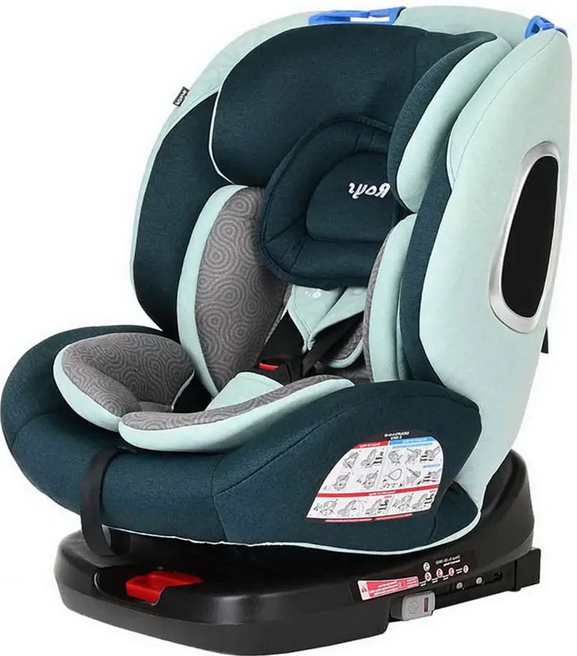 Автокресло группа 0/1/2/3 (0-36 кг) Pituso Roys Emerald Grey