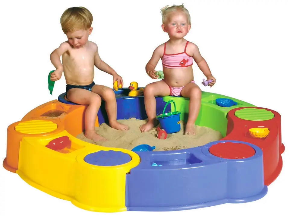 Песочница складная с тентом Paradiso Toys Colombus Колумб 141x18 см