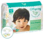 Фотография товара Подгузники Offspring Авокадо L 9-13 кг 36 штук