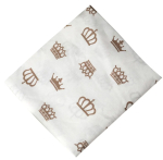 Фотография товара Пододеяльник AmaroBaby на молнии Короны кофе 147х112 см