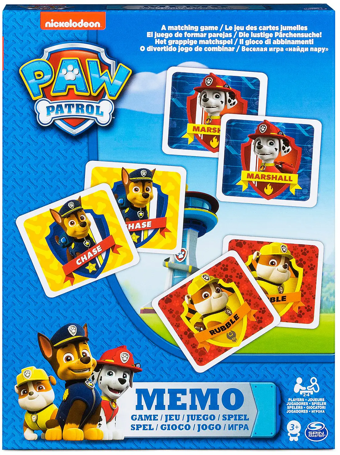 Настольная игра на запоминание Spin Master Щенячий патруль