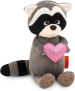 Фотография товара Мягкая игрушка Orange Toys Life Енотик Дэйзи: розовое сердце 15 см