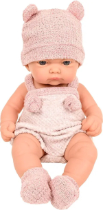 Фотография товара Пупс Pituso с аксессуарами, вязаный костюм, 25 см