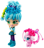 Кукла Curli Girls Путешественница Адели с пуделем Фиджи Кукла Curli Girls Путешественница Адели с пуделем Фиджи