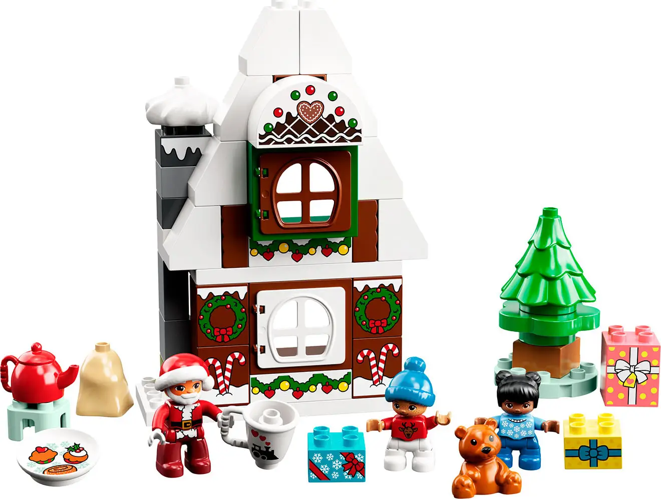 Конструктор Lego Duplo Пряничный домик Деда Мороза