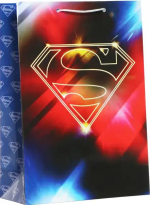 Фотография товара Пакет подарочный Superman, 22х31х10 см, 7041657
