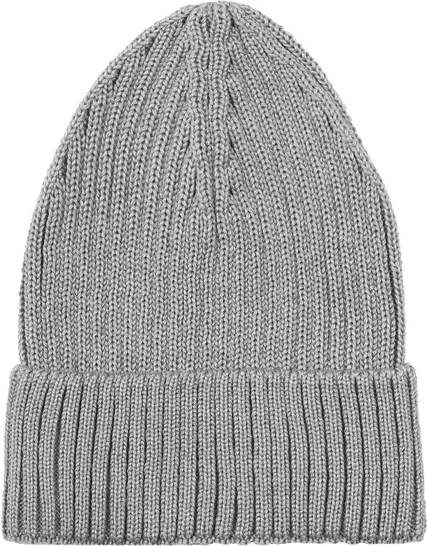 Шапка детская вязаная Amarobaby Pure Love Tot, 40-42, демисезонная, серая