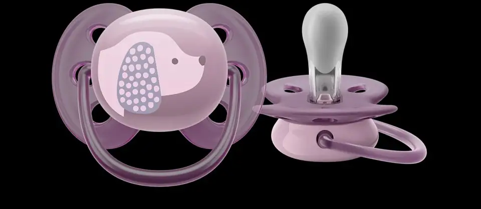 Philips Avent Ultra Air Пустышка силикон Собачка 6м+