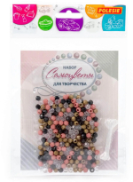 Набор для детского творчества из бусин, Полесье "Самоцветы", 320 элементов