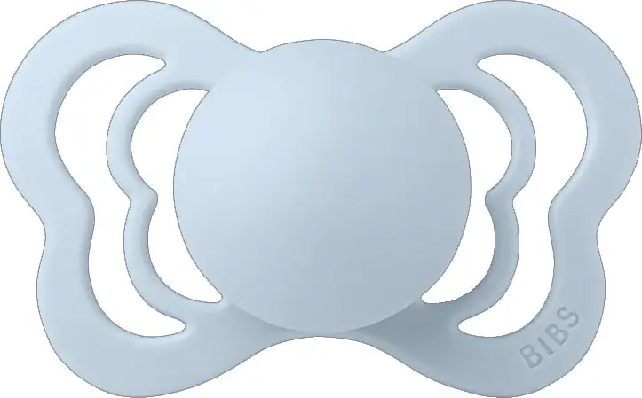 Пустышка силиконовая BIBS Couture, Baby Blue