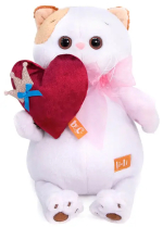 Мягкая игрушка Budi Basa Ли-Ли с сердцем 24 см Мягкая игрушка Budi Basa Ли-Ли с сердцем 24 см
