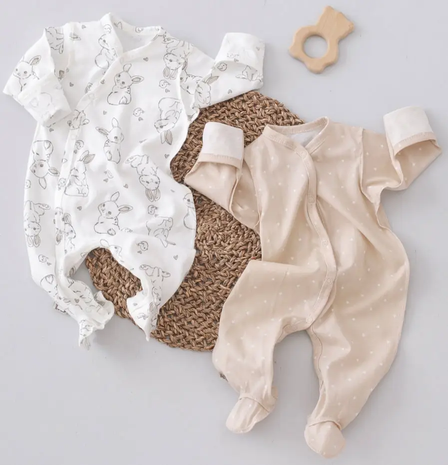 Комбинезон слип KiDi Зайкин 2 штуки 68-74 см