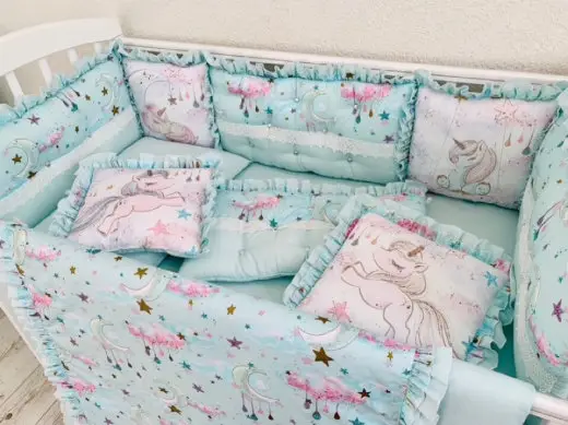 Комплект в кроватку Mr. Малышовский Gold Барокко в стандартную кроватку