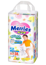 Трусики Merries Big 38 штук 12-22 кг