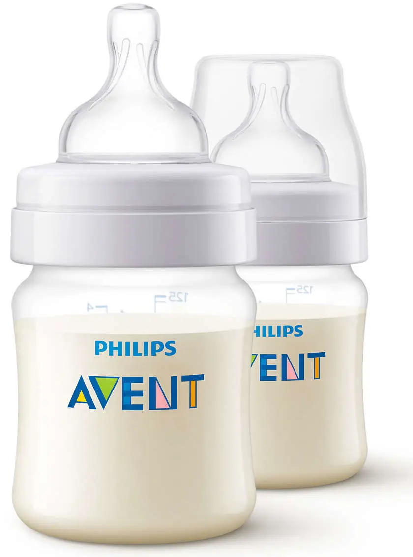 Набор 2 из полипропиленовых бутылочек Philips Avent Anti-colic 125 мл 0m+