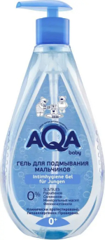 Гель Aqa Baby 250 мл для подмывания мальчиков