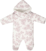 Фотография товара Комбинезон утеплённый Наследник Выжанова, размер 56-36, цветы, пудра