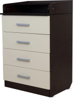 Комод Фея 1560 венге-бежевый Комод Фея 1560 венге-бежевый