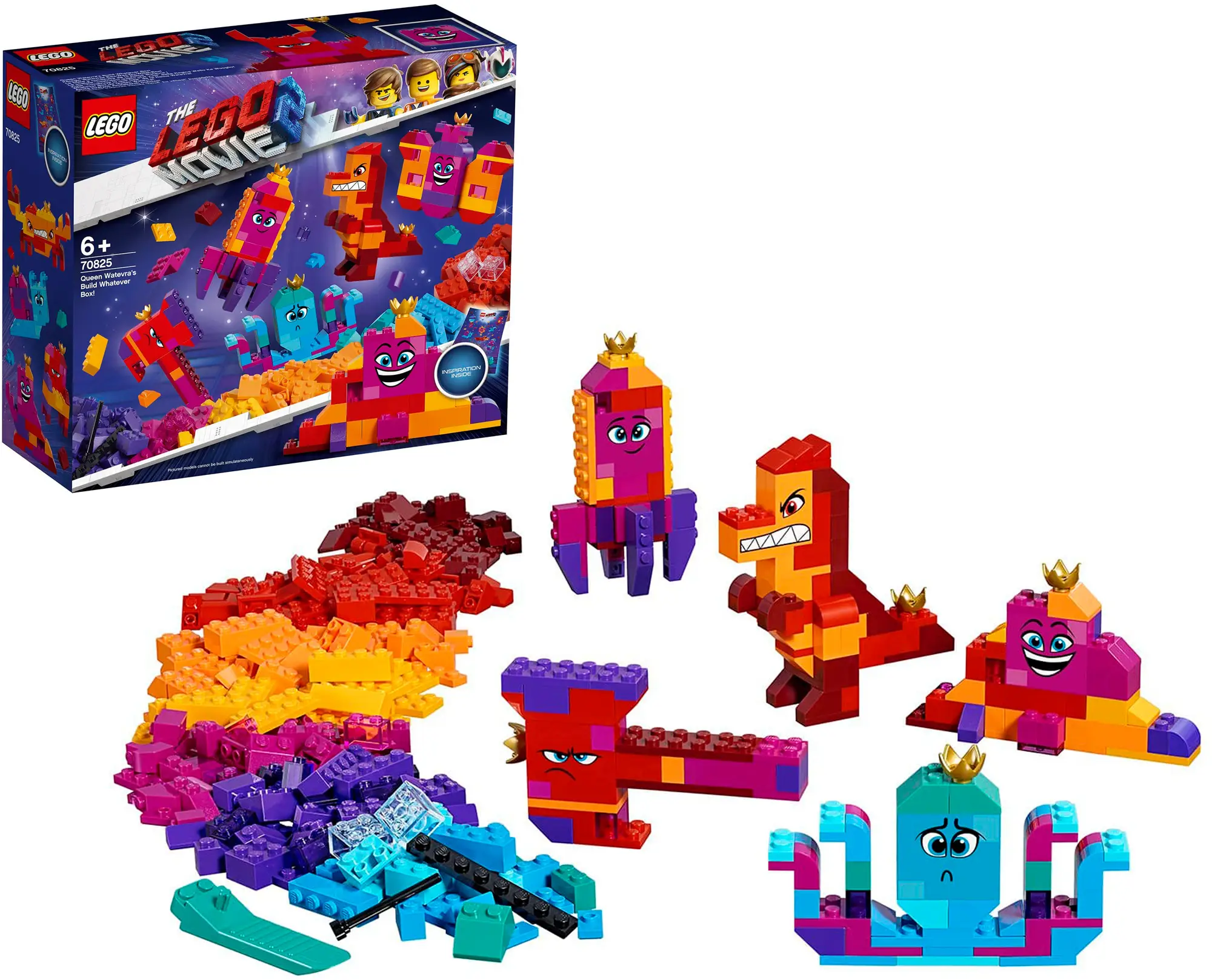 Конструктор LEGO The LEGO Movie 70825 Шкатулка королевы Многолики «Собери что хочешь»