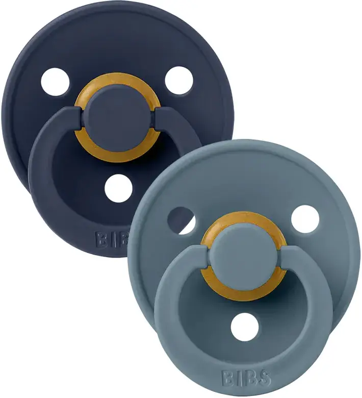 Набор пустышек Bibs Colour Deep Space, Petrol 6-18 месяцев