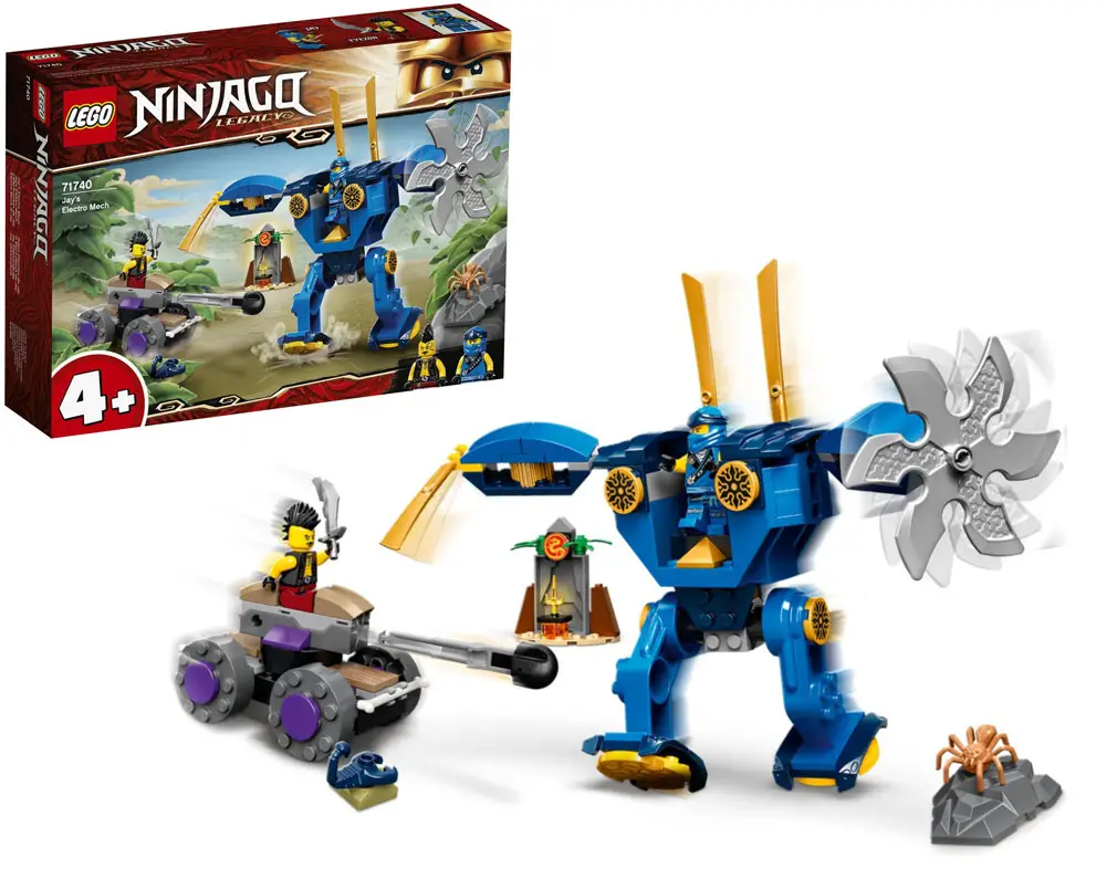 Конструктор Lego Ninjago 71740 Электрический робот Джея