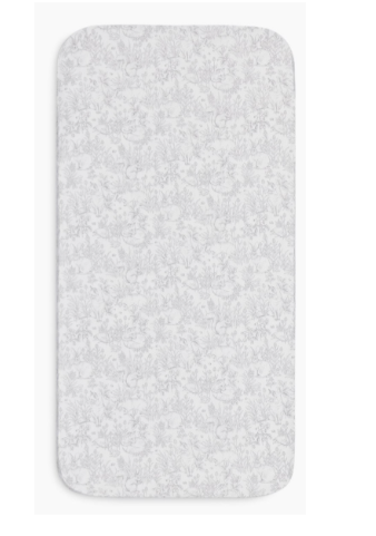 Фотография товара 87547, Простыня на резинке 145х70 см (серый)