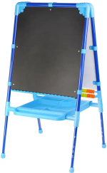 Фотография товара Доска знаний-мольберт двусторонний Nika Kids, синий, арт. М2/С2