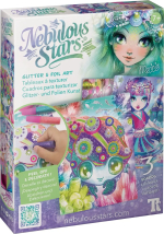 Набор аппликаций из фольги Волшебный блеск Nebulous Stars, серия Marinia