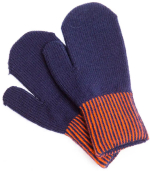 Фотография товара Варежки детские одинарные Чудо-Кроха MK-1211-12 синий 11-12