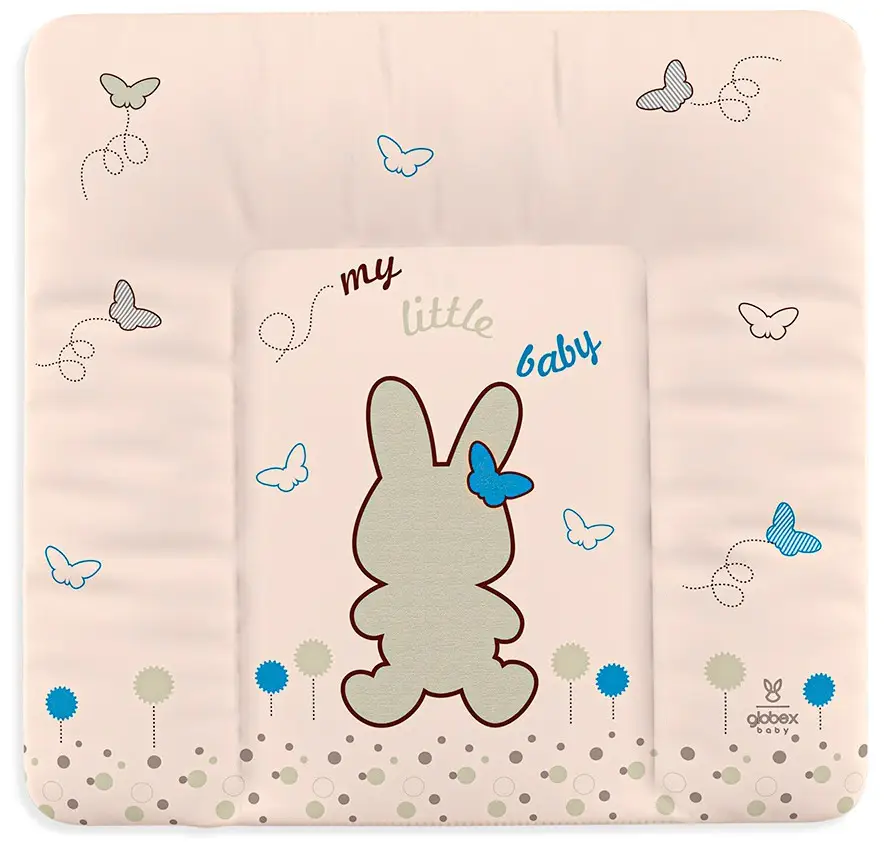 Матрац для пеленания мягкий Globex Люкс Заяц конурный 82х72 см