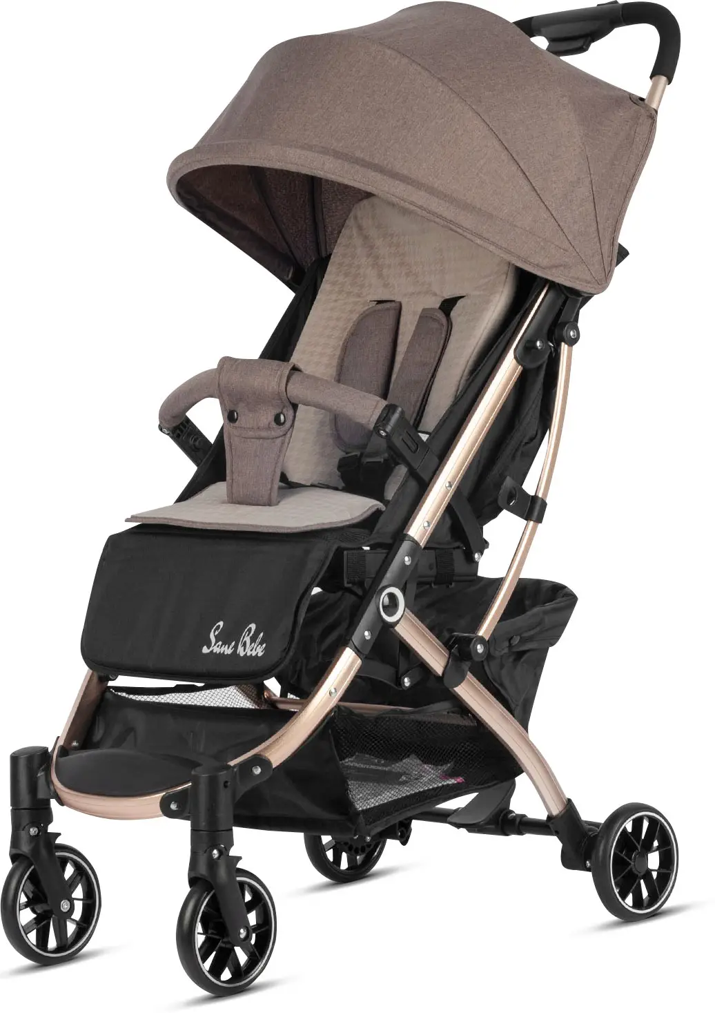 Прогулочная коляска Sane Bebe Brown
