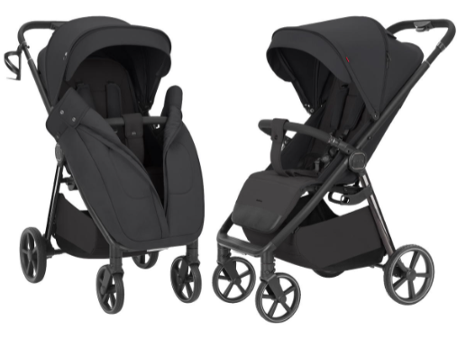 Детская коляска прогулочная  CARRELLO  Bravo lite CRL-5529 Piano Black
