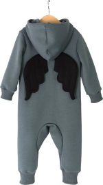 Фотография товара Комбинезон Baby boom Ангелы штормовое море-чёрный 104