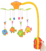 Фотография товара Музыкальный мобиль Баюшка Рыбки пульт, свет, HL2018-61R