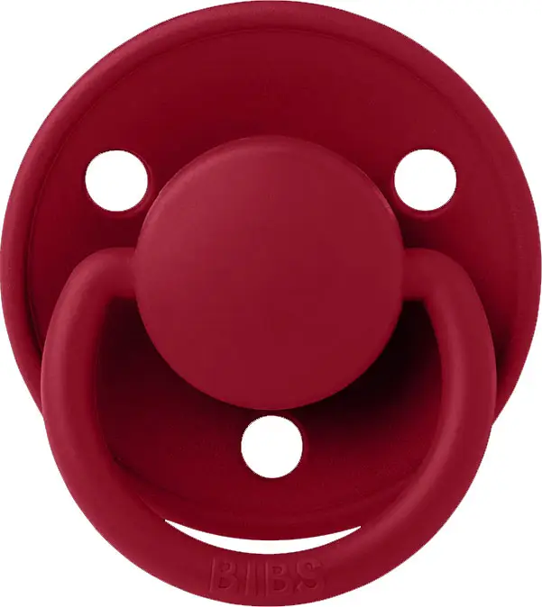 Пустышка силиконовая BIBS De Lux, Ruby