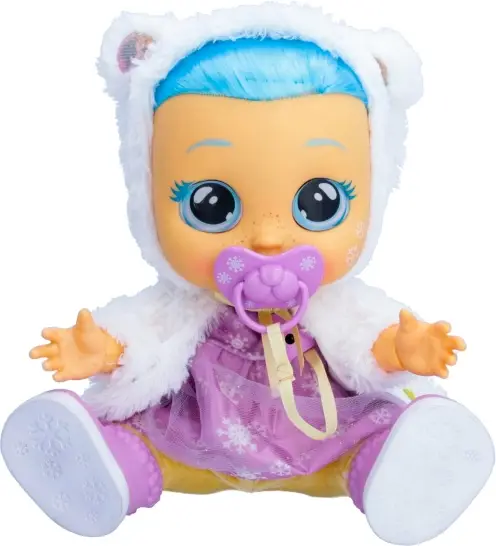 Кукла Кристал Cry Babies интерактивная плачущая с аксессуарами