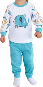 Комплект Осьминожка Разные Зверушки 28/104 светло-синий Слон Комплект Осьминожка Разные Зверушки 28/104 светло-синий Слон