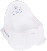 Фотография товара ТЕГА Горшок туалетный со звуковыми эффектами Little Bunnies, Кролики, белый