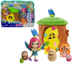 Фотография товара Игровой набор Mattel Enchantimals Секретные лучшие друзья Домик на дереве Пики Какаду GTM49
