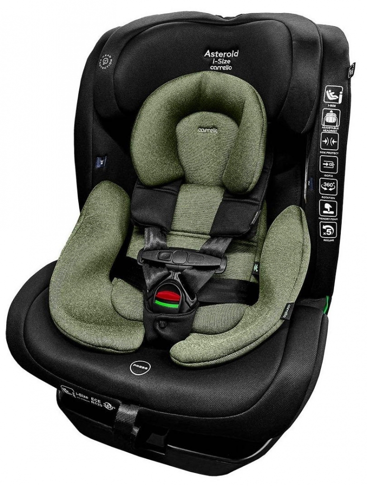 АВТОКРЕСЛО Carrello Asteroid i-Size Hunter Green KD10