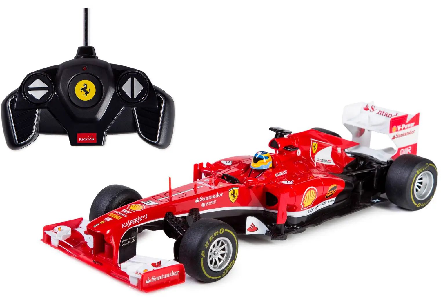 Радиоуправляемая машина Rastar Ferrari F1 1:18 красный