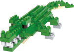 Конструктор пластиковый №04 Крокодил Поделкин, 96 элементов