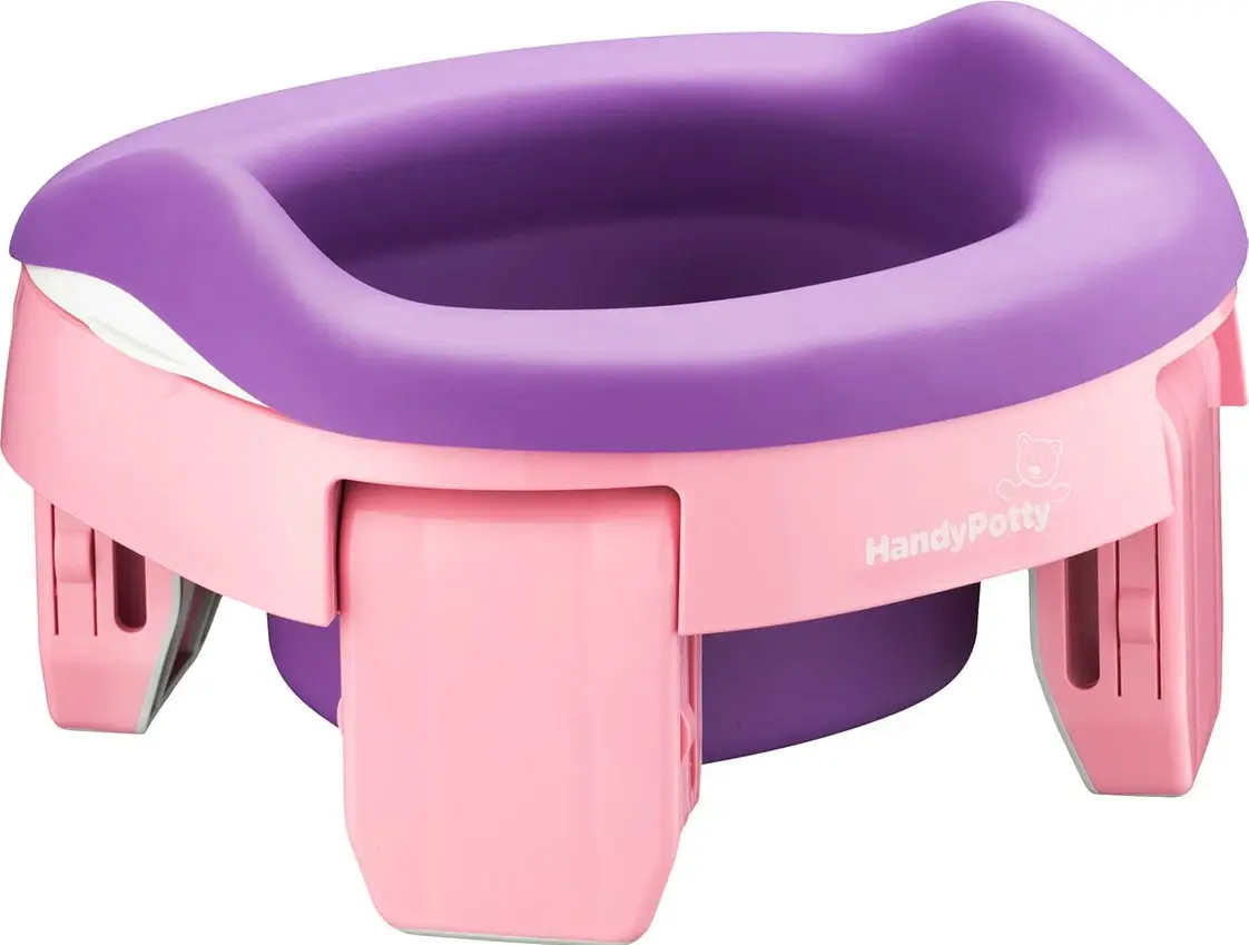 Дорожный горшок HandyPotty Roxy Kids, розовый, арт. HP-255E