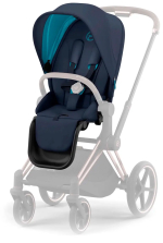 Фотография товара Набор чехлов прогулочного блока для коляски Cybex Priam IV Nautical Blue