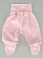Фотография товара Ползунки на рибане Фабрика Бамбук внш розовый 50