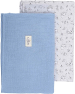 Фотография товара Lappetti Набор пеленок из муслина "Кролик Лаппин", 2 шт, НП02/1